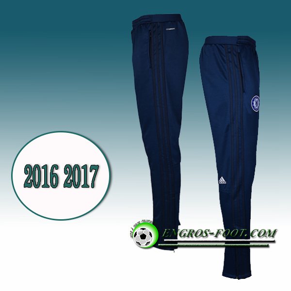 Engros-foot: Pantalon Training FC Chelsea Bleu/Marine 2016 2017 Thailande