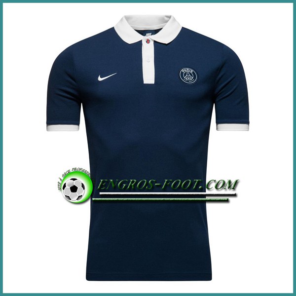 Engros-foot: Maillot de Polo Paris PSG Bleu Marine 2016 2017