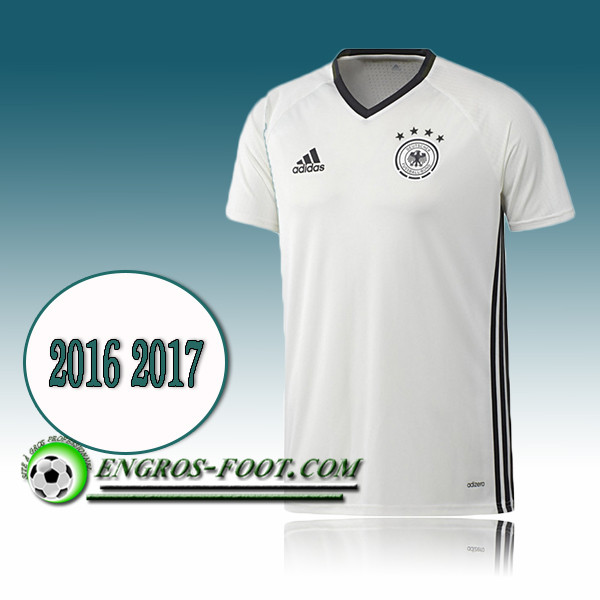 Engros-foot: Maillot Training Equipe de Allemagne Blanc PRE-MATCH 2016 2017