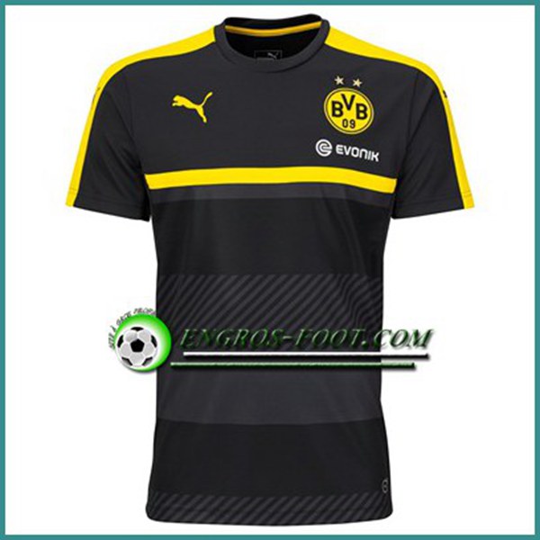 Engros-foot: Training T Shirt Dortmund BVB Noir 2016 2017