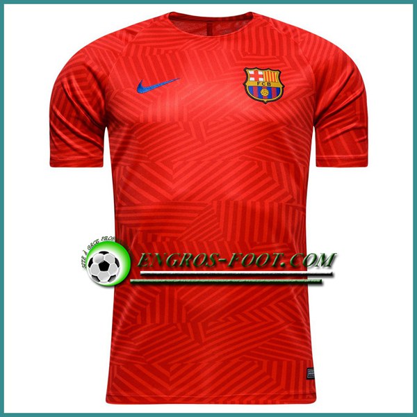 Engros-foot: Training T Shirt FC Barcelone Rouge Printing 2016 2017