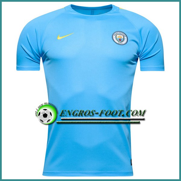 Engros-foot: Training T Shirt Manchester City Bleu 2016 2017