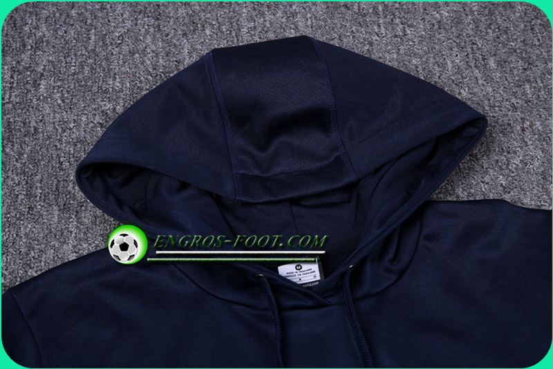 survetement psg Sweat Capuche Bleu Royal 16/17