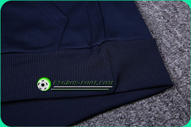 survetement entrainement psg 2016 2017 Sweat Capuche Bleu Royal