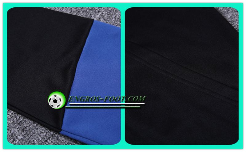 les nouveaux survetement de foot 2016/17 Sweat a Capuche Real Madrid Noir/Bleu