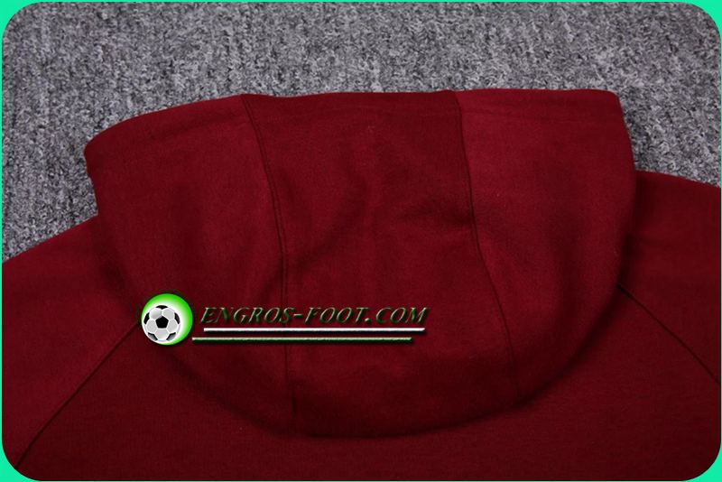 survetement d entrainement France 2017 2018 Sweat Capuche Rouge