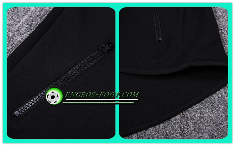 site survetement foot Sweat Capuche Noir 17-18