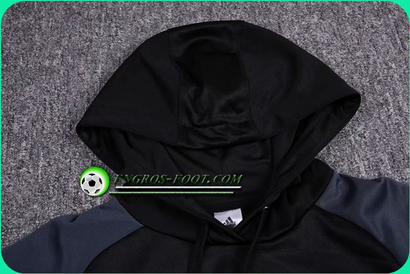 survetement Chelsea Sweat Capuche Noir 16/17