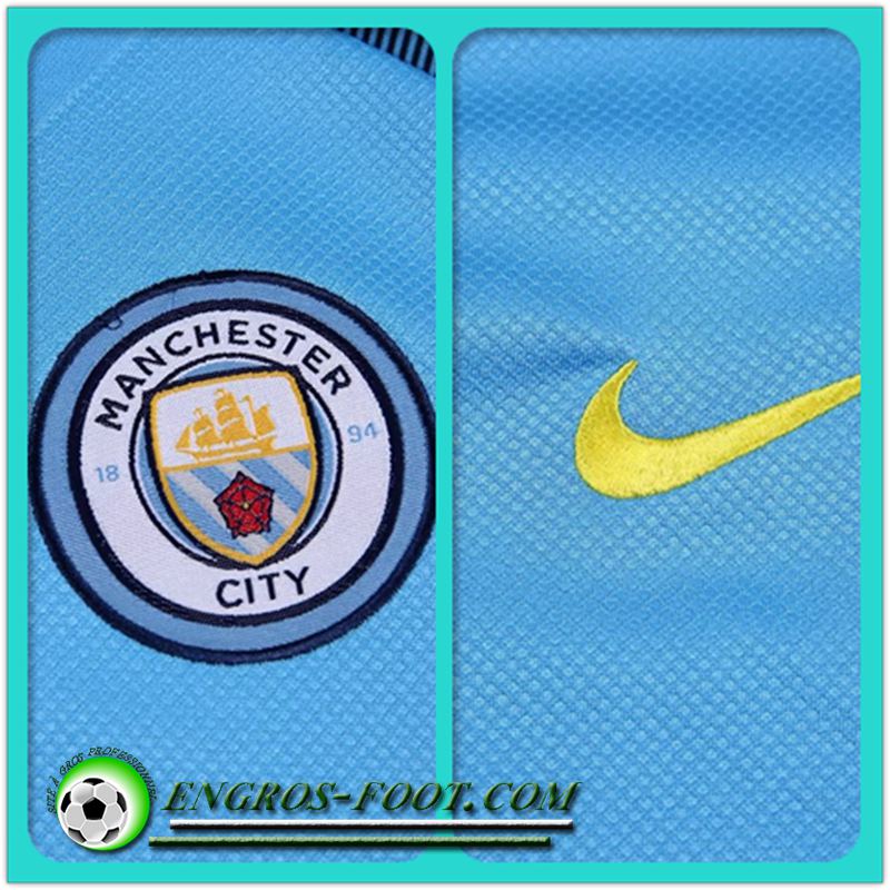 Sweatshirt Foot Manchester City Bleu 2016-2017 Thailande