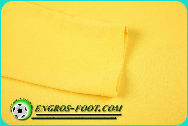 Le Nouveau Sweatshirt de Foot Manchester City Jaune 17/18 en gros