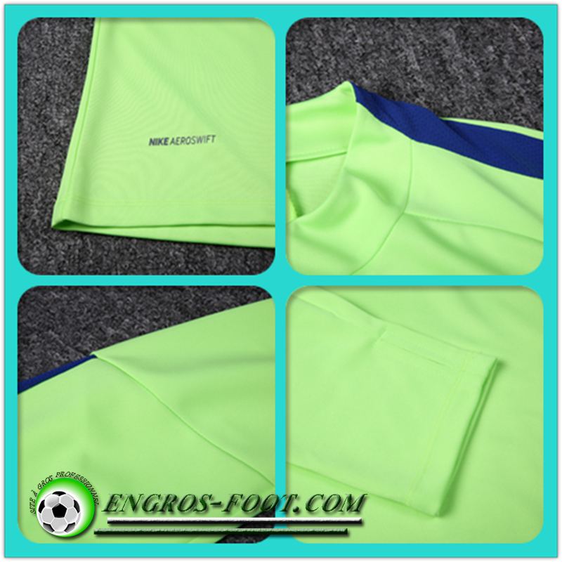 Nouveau Sweatshirt du FC Barcelone Vert 2016 17 Pas Cher