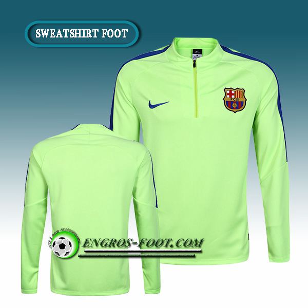 Engros-foot: Sweatshirt Foot FC Barcelone Vert 2016-2017 Thailande