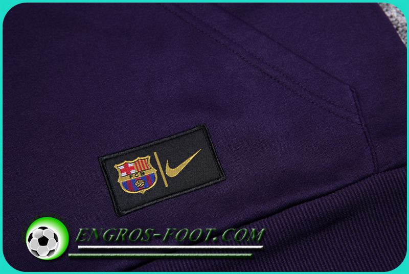 Nouveau Sweat Capuche du FC Barcelone Pourpre 2016 17 Promo