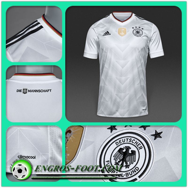 Nouveaux Maillot Equipe de Allemagne Domicile 17/18 en gros