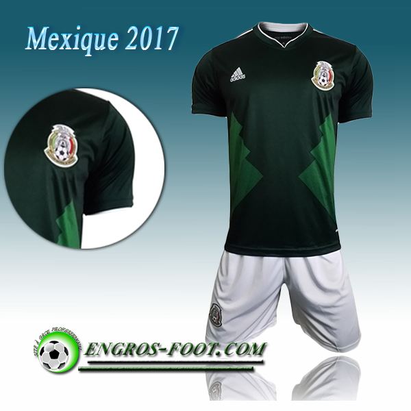 Engros-foot: Maillot de Foot Mexique 2017-2018 Domicile Thailande