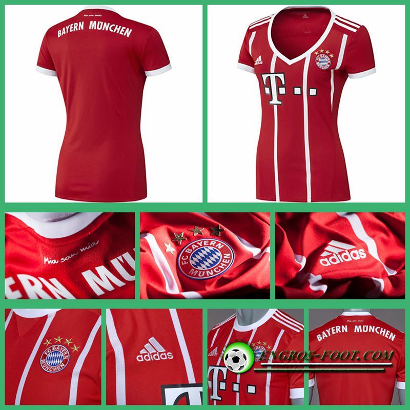 Bayern Munich femme maillot Domicile 2017 2018