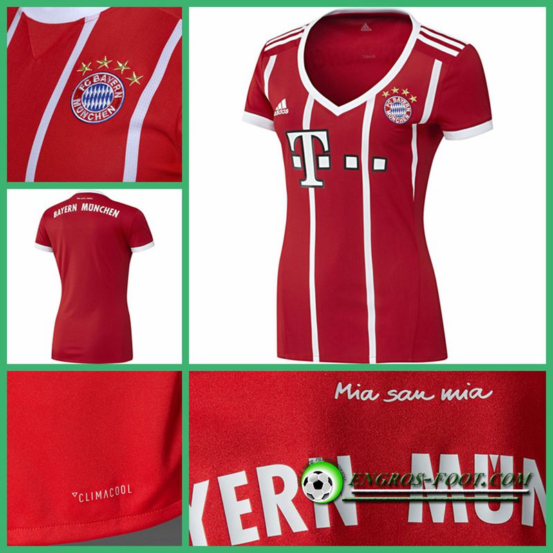 Bayern Munich femme maillot Domicile 2017 2018