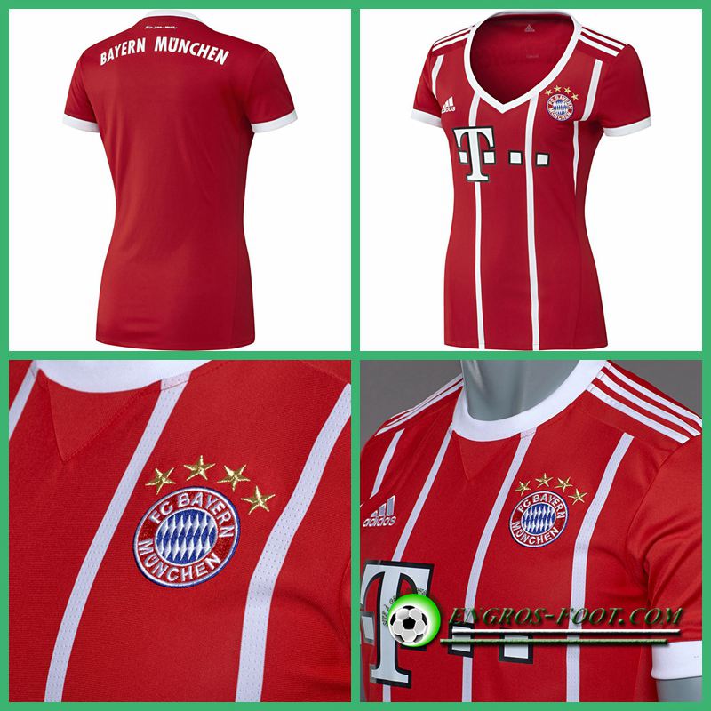 Bayern Munich femme maillot Domicile 2017 2018