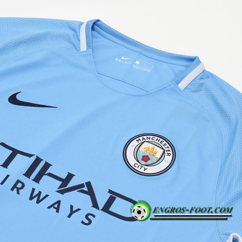 maillot du Manchester City enfant Domicile 2017 2018