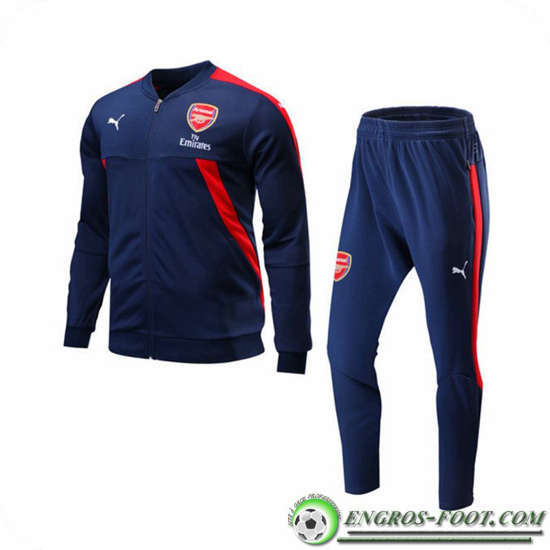 survetement Veste Arsenal Bleu Marine 2017 18