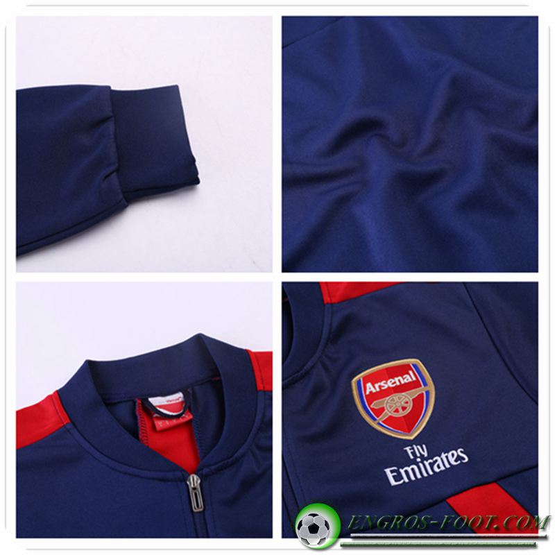 survetement Veste Arsenal Bleu Marine 2017 18