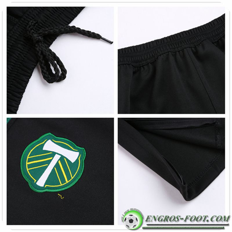 survetement Veste foot Portland Timbers Noir 2017 18