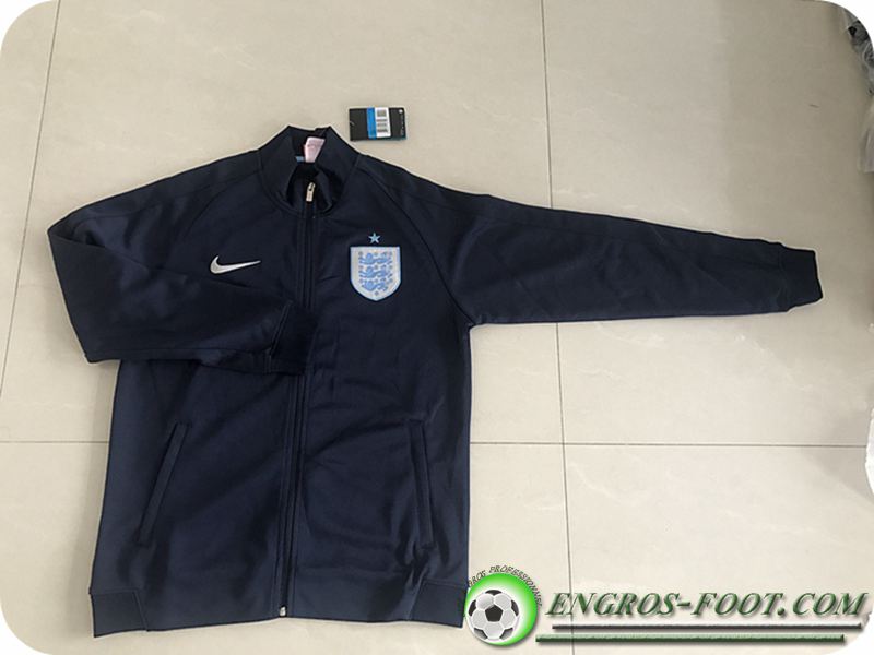 survetement Veste training Angleterre Bleu Marine 2017 18