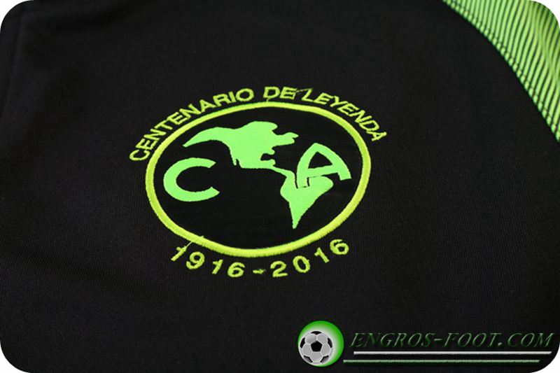 veste club de Club América foot Noir Vert 2017/2018