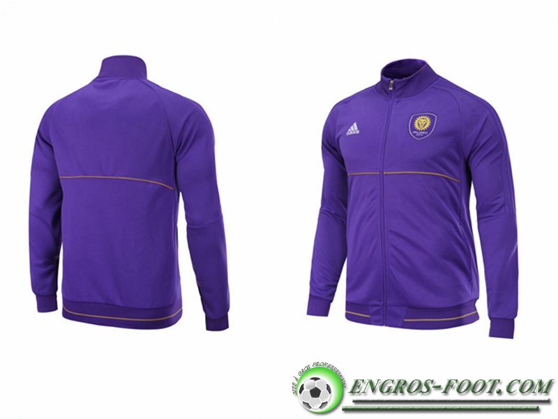 veste club de Orlando City SC foot Pourpre 2017/2018