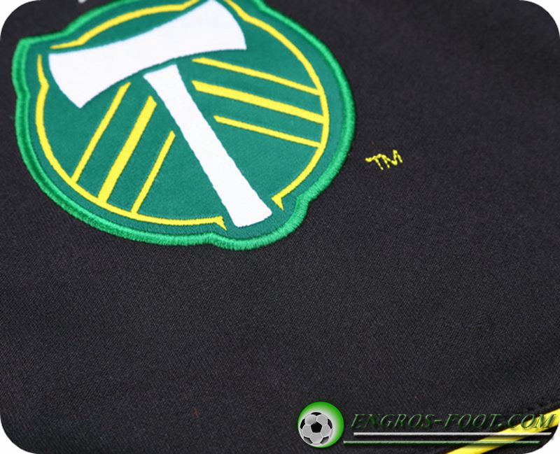 veste club Portland Timbers foot Noir 2017/2018