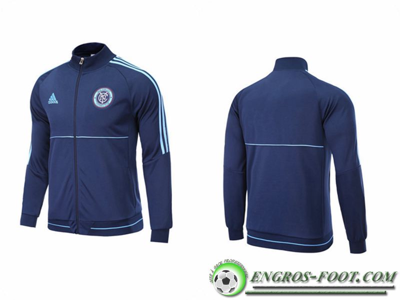 veste club New York City foot Bleu Marine 2017/2018