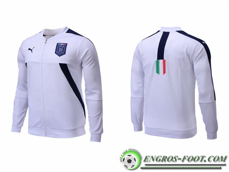 veste equipe de Italie de foot Blanc 2017/2018