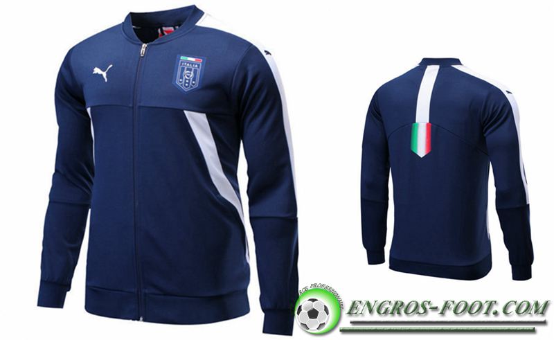 veste equipe de Italie foot Bleu Marine 2017/2018