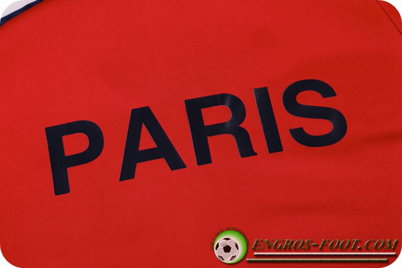 veste club de PSG foot Rouge 2017/2018