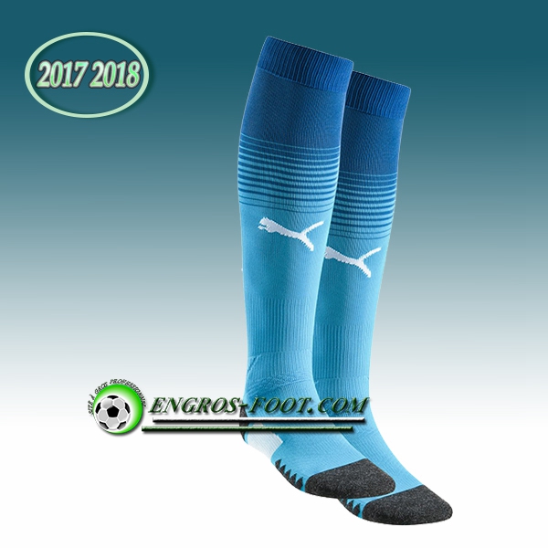 Engros-foot: Jeu Chaussettes Foot Arsenal Bleu 2017 2018 Exterieur Thailande