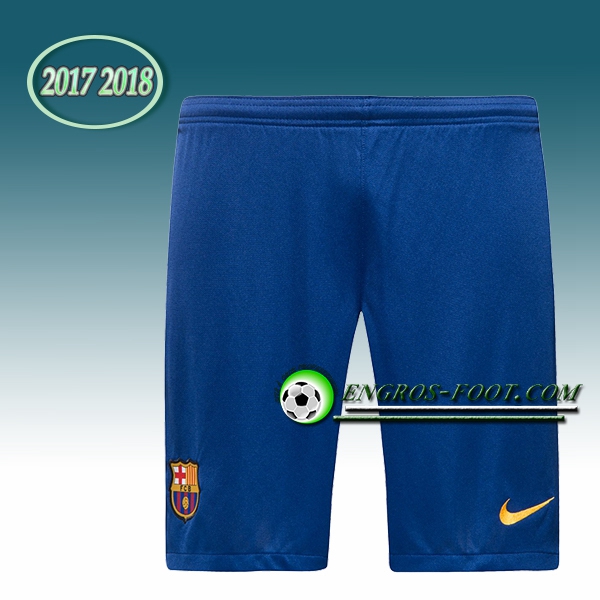 Engros-foot: Jeu Short Foot FC Barcelone Bleu 2017 2018 Domicile Thailande