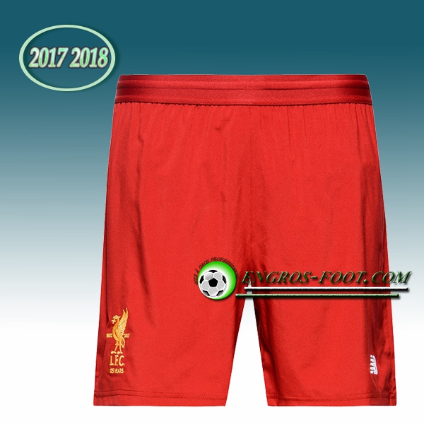 Engros-foot: Jeu Short Foot Liverpool Rouge 2017 2018 Domicile Thailande