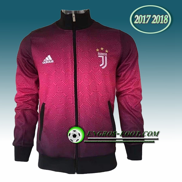 Engros-foot: Veste Foot Juventus Rouge 2017-2018 Thailande