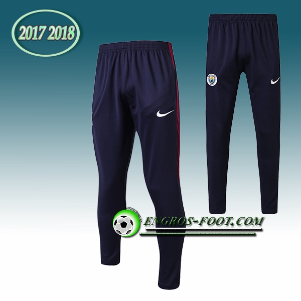 Engros-foot: Pantalon Training Manchester City Noir 2017-2018 Thailande