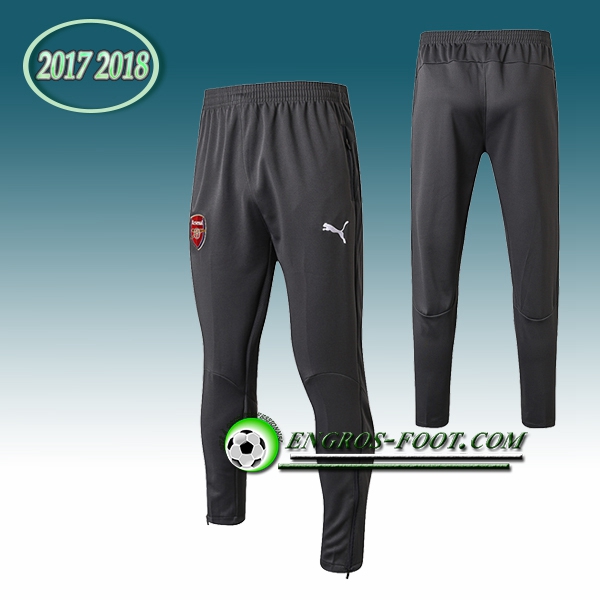 Engros-foot: Pantalon Training Arsenal Gris 2017-2018 Thailande