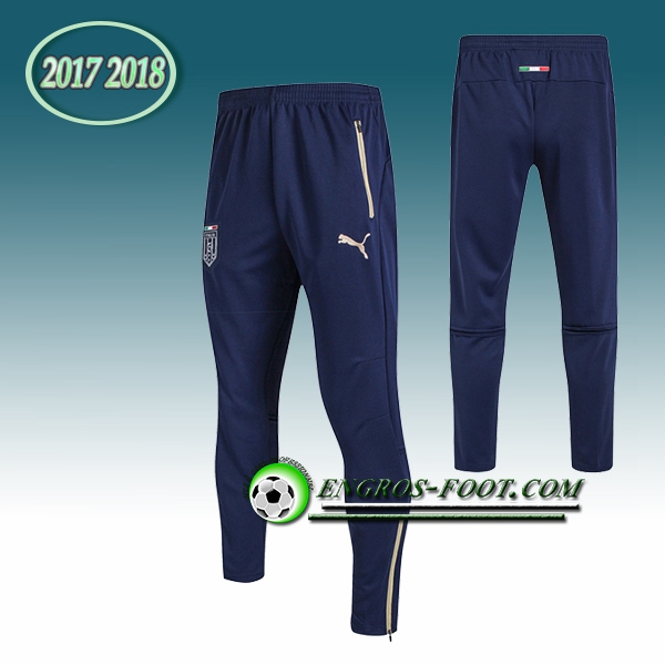 Engros-foot: Pantalon Training Italie Bleu 2017-2018 Thailande