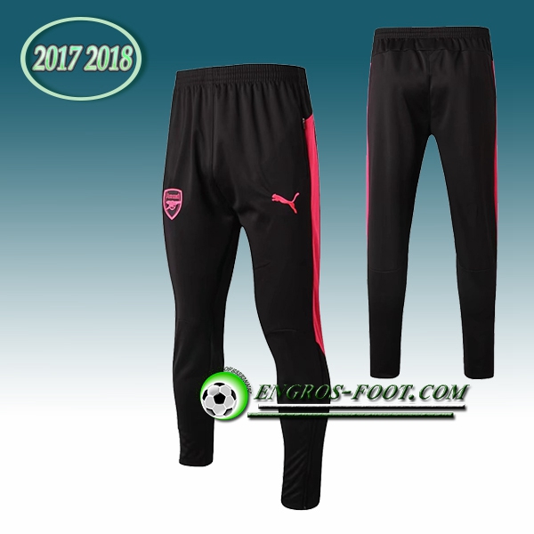 Engros-foot: Pantalon Training Arsenal Noir 2017-2018 Thailande