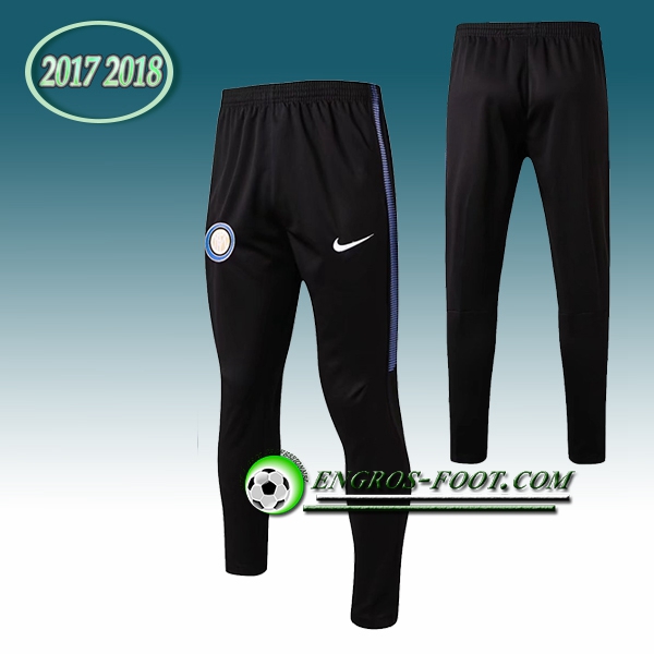 Engros-foot: Pantalon Training Inter Milan Noir 2017-2018 Thailande