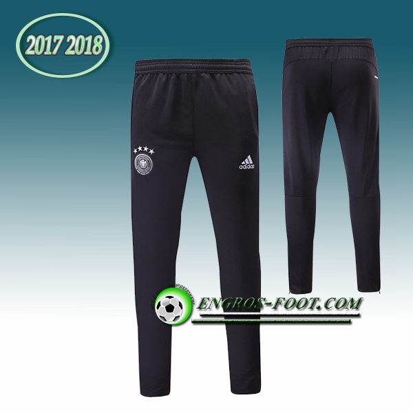 Engros-foot: Pantalon Training Allemagne Noir 2017-2018 Thailande