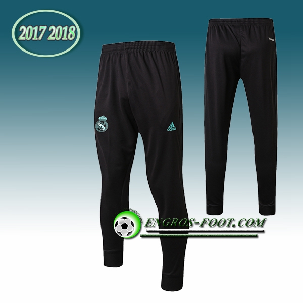 Engros-foot: Pantalon Training Real Madrid Noir 2017-2018 Thailande