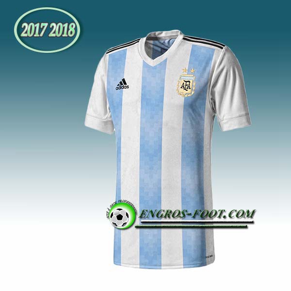 Engros-foot: Jeu Maillot Equipe de Argentine Domicile 2017 2018 Thailande