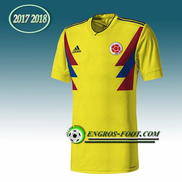 Engros-foot: Jeu Maillot Equipe de Colombie Domicile 2017 2018 Thailande