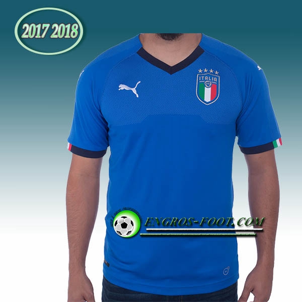 Engros-foot: Jeu Maillot Equipe de Italie Domicile 2017 2018 Thailande