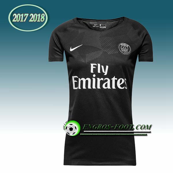 Engros-foot: Jeu Maillot de PSG Femme Third 2017 2018 Jaune Thailande