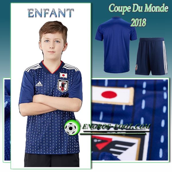 Engros-foot: Jeu Maillot Equipe de Japon Enfant Domicile 2018 2019 Thailande